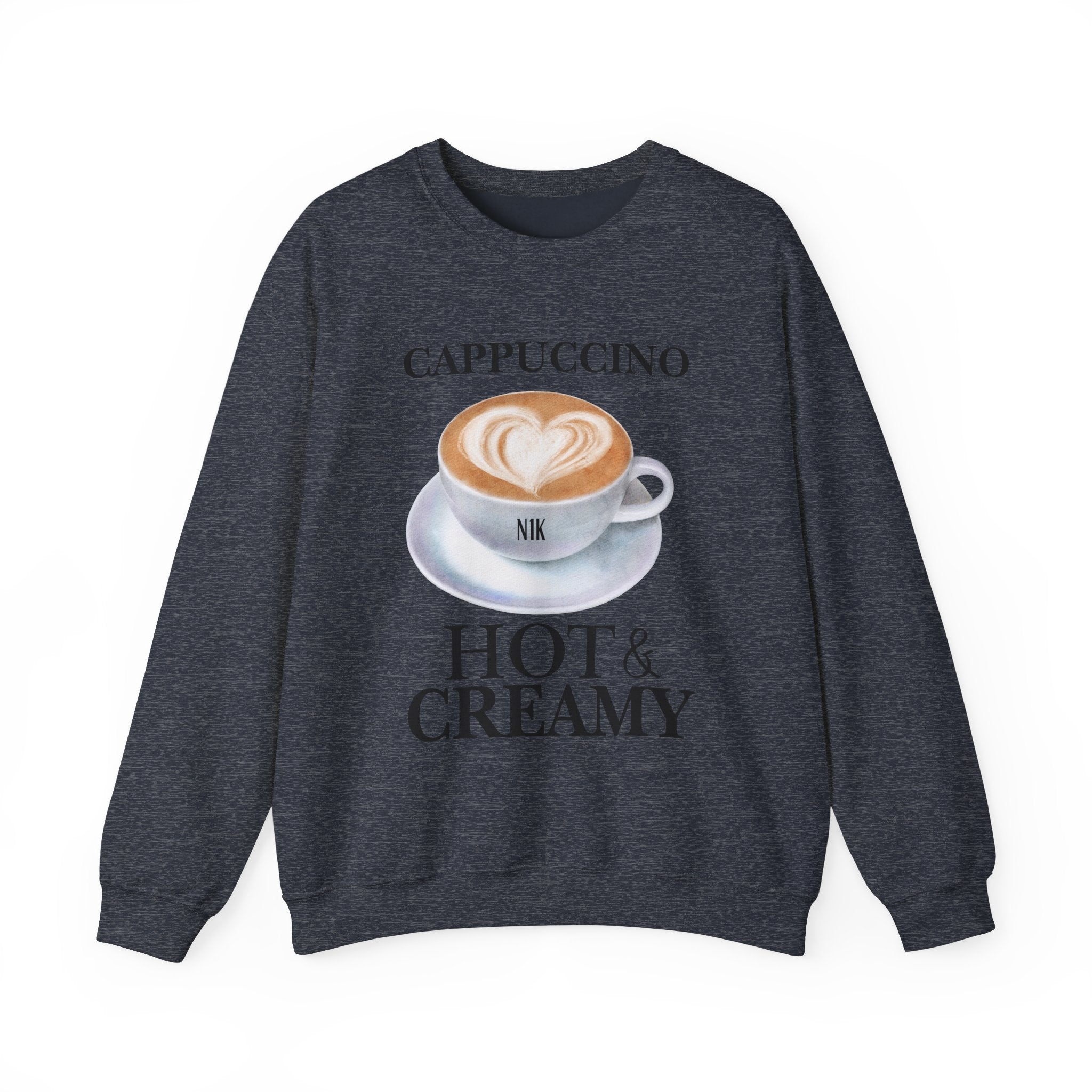 Creamy Sweatshirt Unisex Heavy Blend™ Crewneck Sweatshirt Cappuccino Hot
